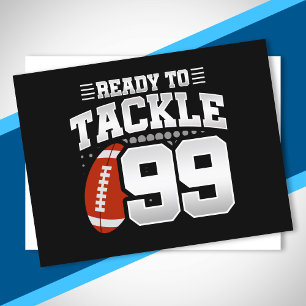 Tackle 99th Birthday 99 Years Couples Anniversary Postcard