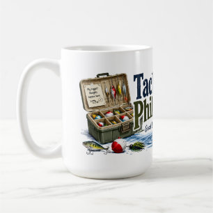 Tackle Box Philosopher Fishing Dad Mug