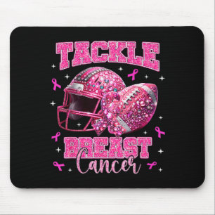 Tackle Breast Cancer Awareness American Football N Mouse Mat