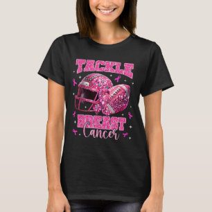 Tackle Breast Cancer Awareness American Football N T-Shirt