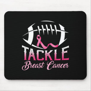 Tackle Breast Cancer Awareness American Football P Mouse Mat