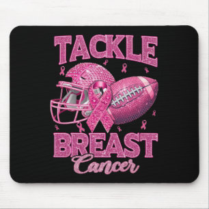 Tackle Breast Cancer Awareness American Football P Mouse Mat