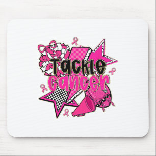 Tackle Breast Cancer Awareness American Footbyll P Mouse Mat