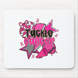 Tackle Breast Cancer Awareness American Footbyll P Mouse Mat
