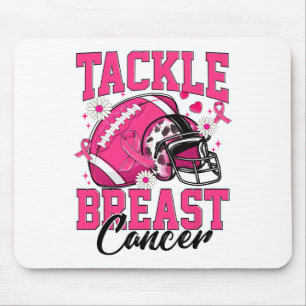 Tackle Breast Cancer Awareness American Footbyll P Mouse Mat