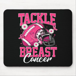 Tackle Breast Cancer Awareness American Footll Wom Mouse Mat