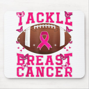 Tackle Breast Cancer Awareness Pink Ribbon Awarene Mouse Mat