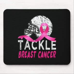 Tackle Breast Cancer Awareness Survivor Football O Mouse Mat