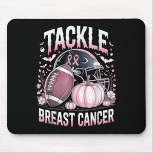 Tackle Breast Cancer Football Breast Cancer Awaren Mouse Mat