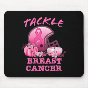 Tackle Breast Cancer Football Breast Cancer Awaren Mouse Mat