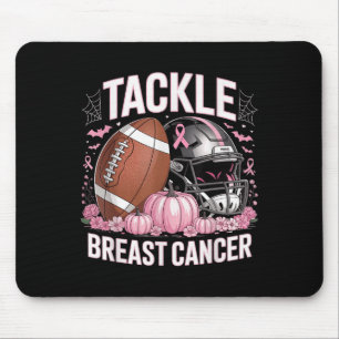 Tackle Breast Cancer Football Breast Cancer Awaren Mouse Mat