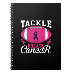 tackle breast cancer notebook