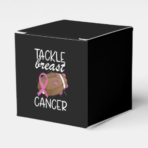 Tackle Cancer Breast Cancer Awareness Ribbon  Favour Box
