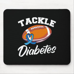 Tackle Diabetes T1d Warrior Diabetes Awareness  Mouse Mat