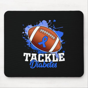 Tackle Diabetic Blue Diabetes Type 1 Awareness War Mouse Mat