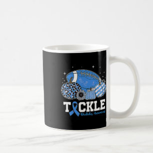 Tackle Football Diabetic Blue Diabetes Type 1 Awar Coffee Mug