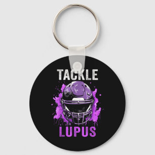 Tackle Lupus May Lupus Awareness  Key Ring
