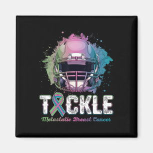 Tackle Metastatic Breast Cancer Awareness Day Foot Magnet