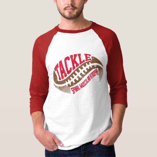 Tackle Spinal Muscular Atrophy T-Shirt (Front)