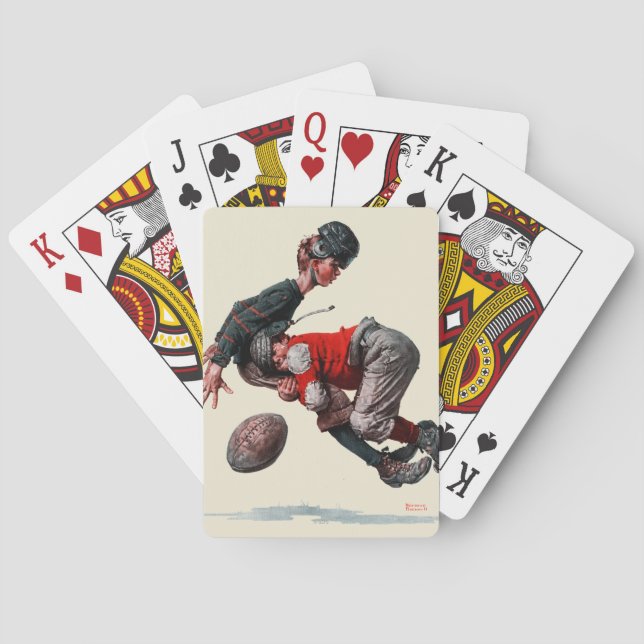 Tackled Playing Cards (Back)