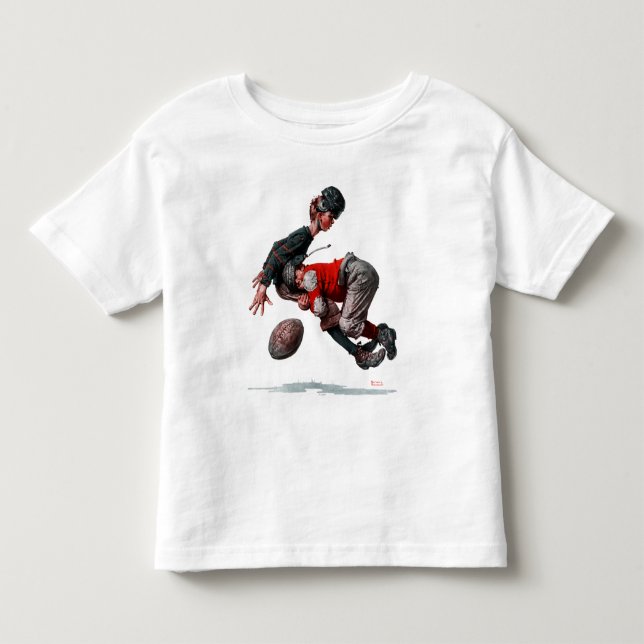 Tackled Toddler T-Shirt (Front)