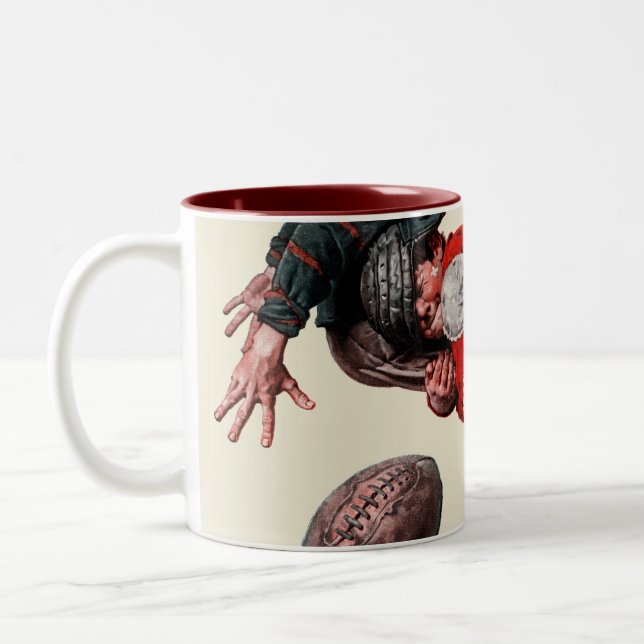 Tackled Two-Tone Coffee Mug (Left)