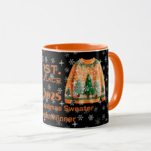 Tacky Christmas Sweater Contest Winner Mug
