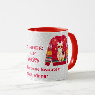 Tacky Christmas Sweater RUNNER UP Contest Winner Mug