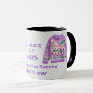 Tacky Christmas Sweater RUNNER UP Contest Winner Mug
