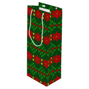 Tacky Sweater Style Wine Gift Bag