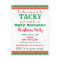 Tacky Ugly Sweater Christmas Party Invitation