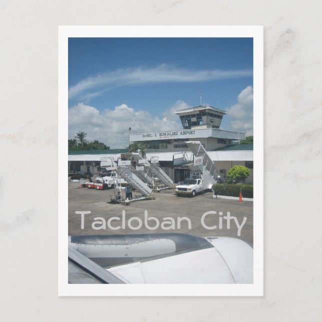 Tacloban airport postcard (Front)