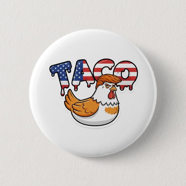 TACO 6 CM ROUND BADGE (Front)