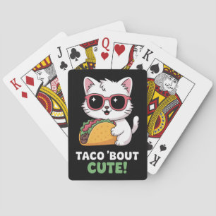 Taco 'About Cute Kitten Playing Cards