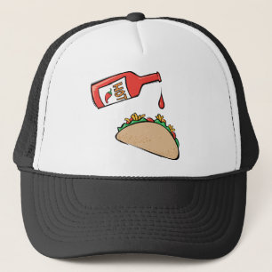 Taco and Hot Sauce Trucker Hat