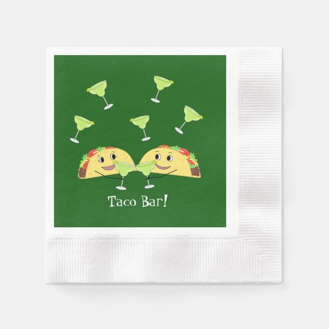 Taco Bar Napkins (Front)