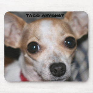 taco bell dog mouse mat