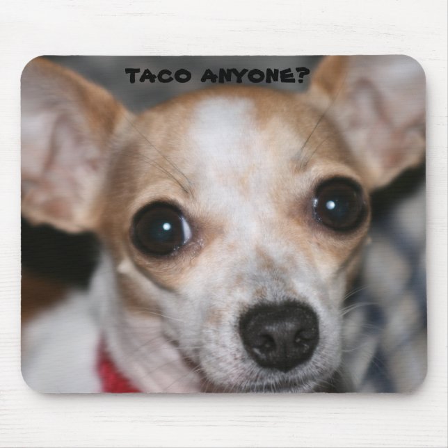 taco bell dog mouse mat (Front)