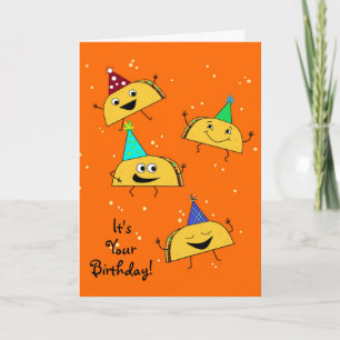 Taco Birthday Card