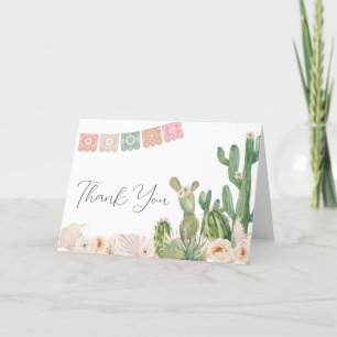 Taco Bout A Baby Baby Shower Thank You Card