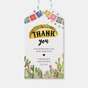 Taco Bout A Baby Fiesta Baby Shower Favour Tags