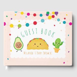Taco bout a baby - fiesta theme baby shower  guest guest book