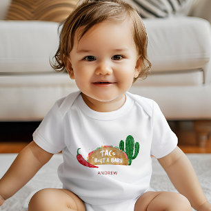Taco 'Bout a Baby Shower Fiesta Personalised Bodysuit