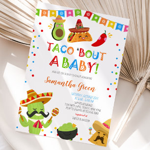 Taco Bout a Baby Shower Invitation