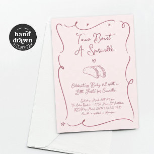 Taco Bout a Baby Sprinkle Invitation