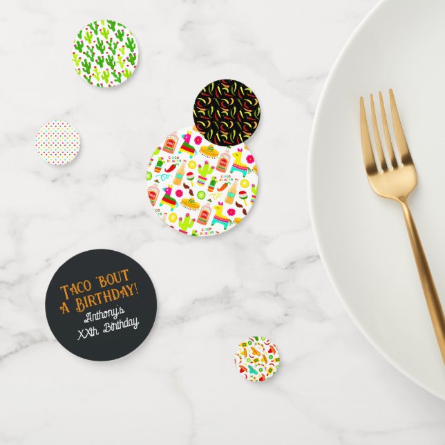 “Taco ’Bout a Birthday!” Fiesta Confetti (Group)