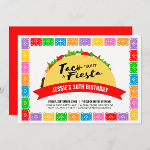 Taco 'Bout A Fiesta Invitation