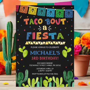 Taco Bout a Fiesta Invitation   Birthday Invite