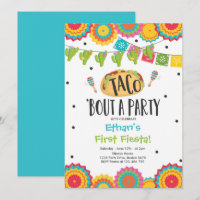 Taco 'Bout a Party Boy First Fiesta Birthday