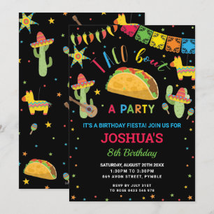 Taco 'Bout a Party Fiesta Cumpleaños Birthday  Invitation